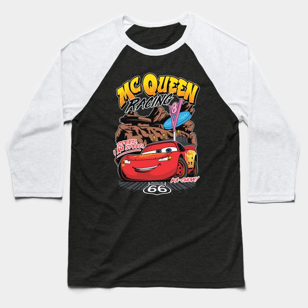 McQueen Baseball T-Shirt by cturs